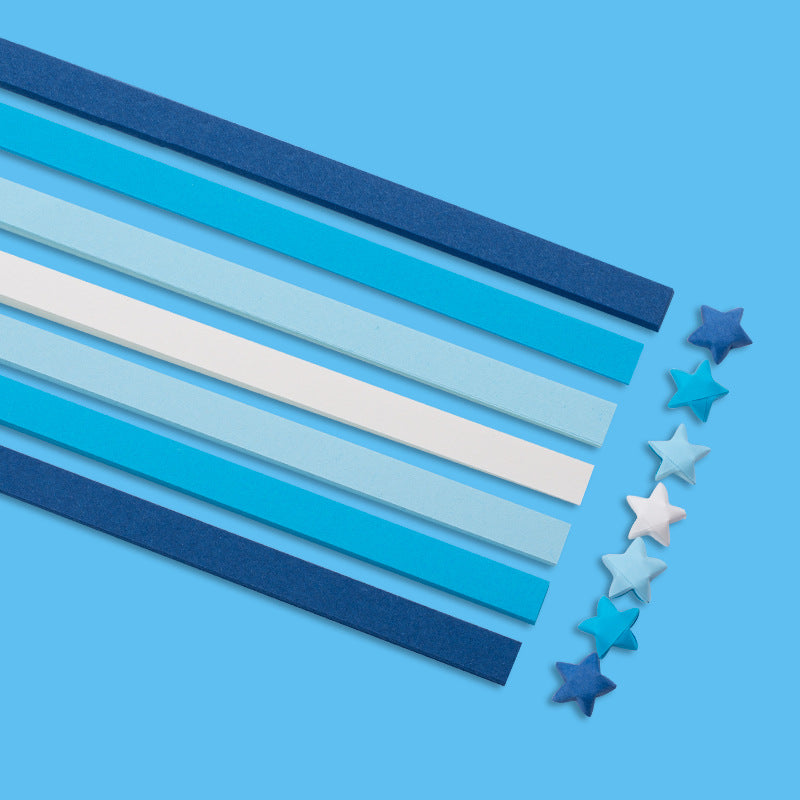 Lucky Star Origami Paper Strips-Mix Color