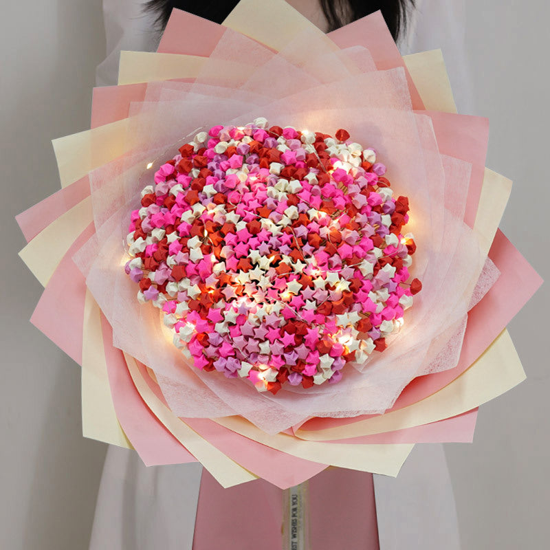 Lucky Paper Stars Bouquet Set