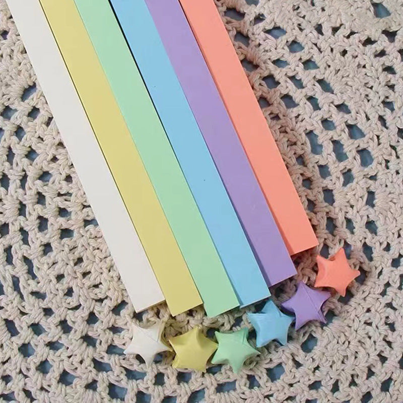 Lucky Star Origami Paper Strips-Mix Color
