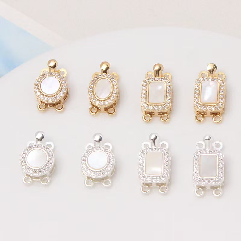 Jewelry Clasp with Double Hole