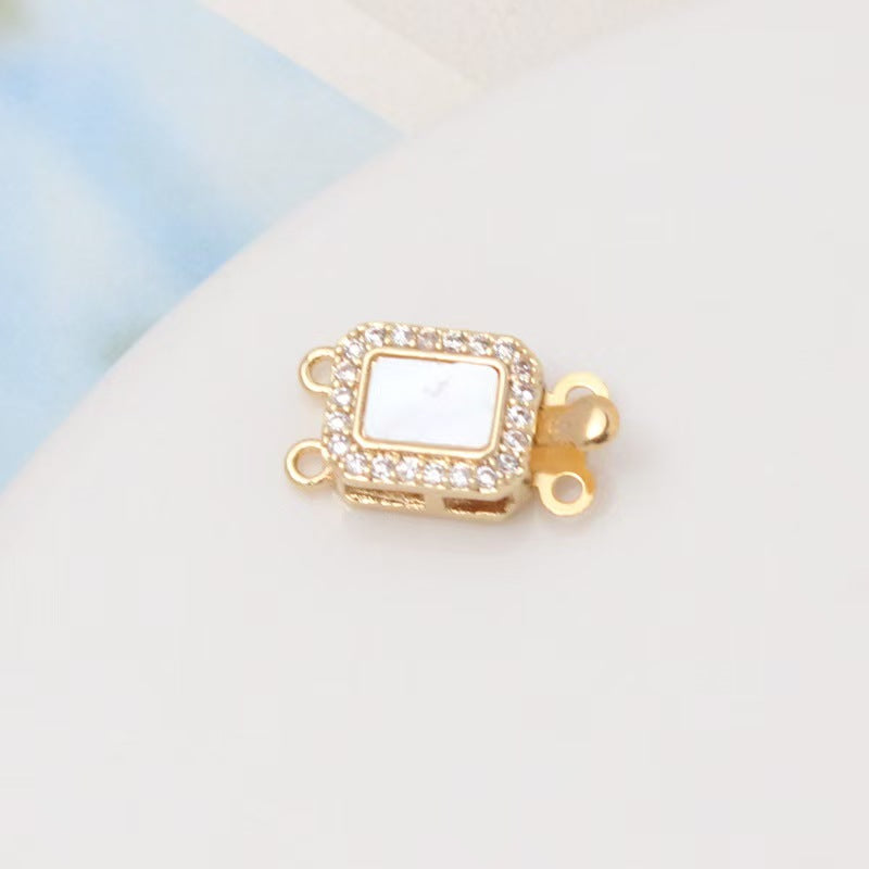 Jewelry Clasp with Double Hole