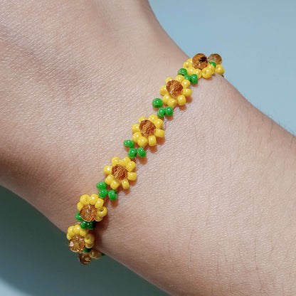 Sunflower Bracelet