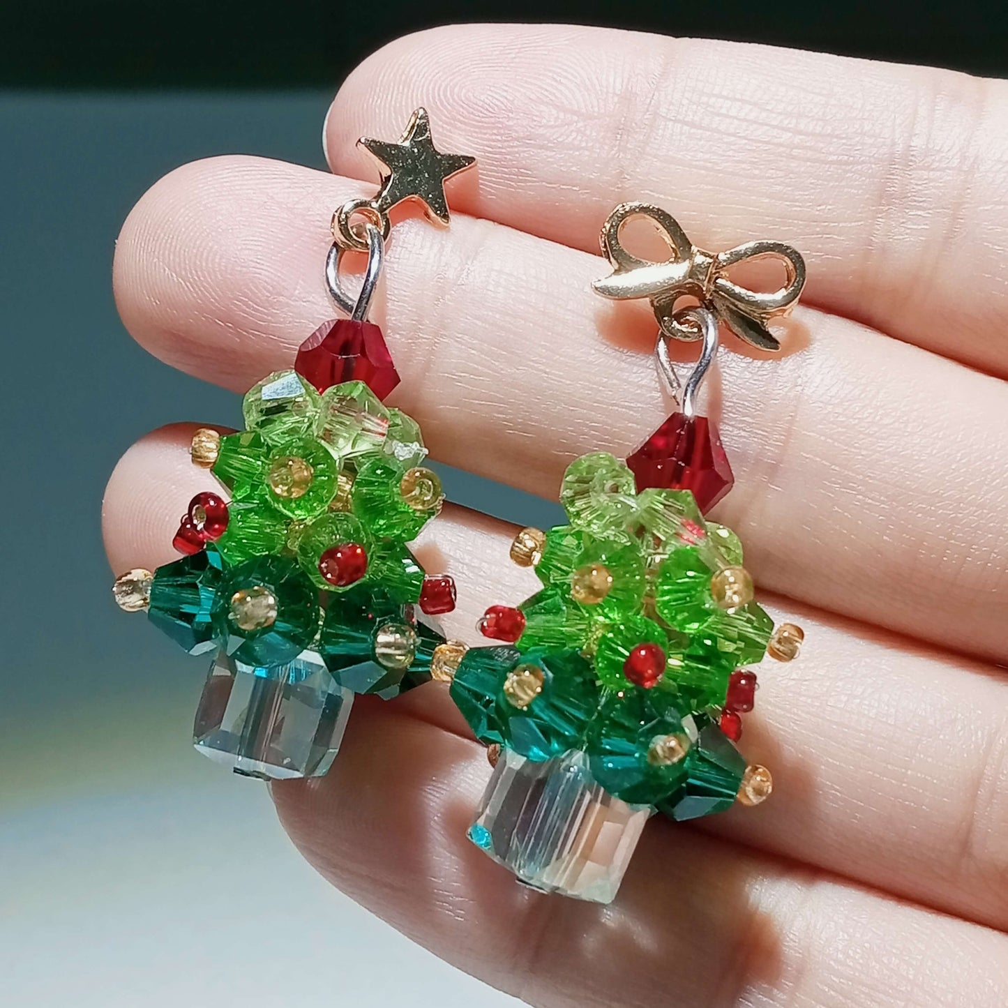 Christmas Tree Earrings