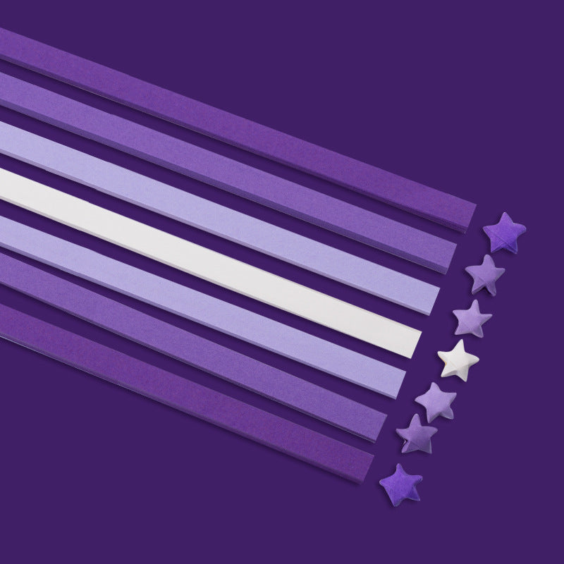 Lucky Star Origami Paper Strips-Mix Color
