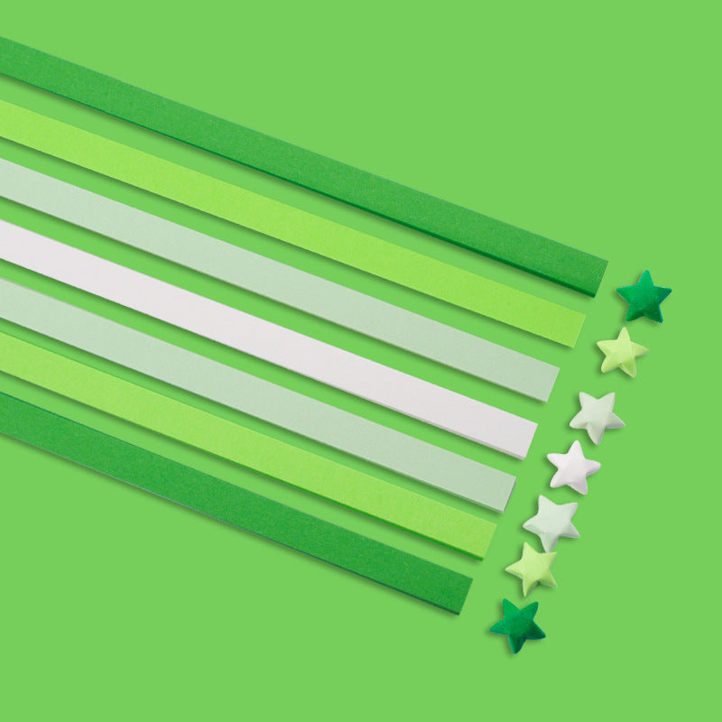 Lucky Star Origami Paper Strips-Mix Color